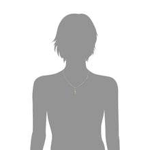Load image into Gallery viewer, Pave Lightning Bolt Necklace