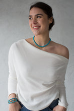 Load image into Gallery viewer, Turquoise Mini Spike Necklace