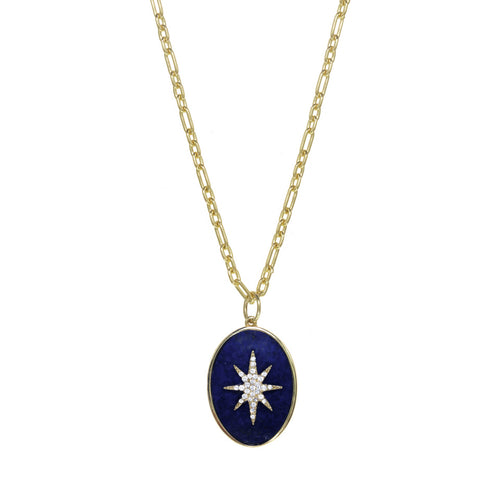 Blue Lapis Celestial Necklace
