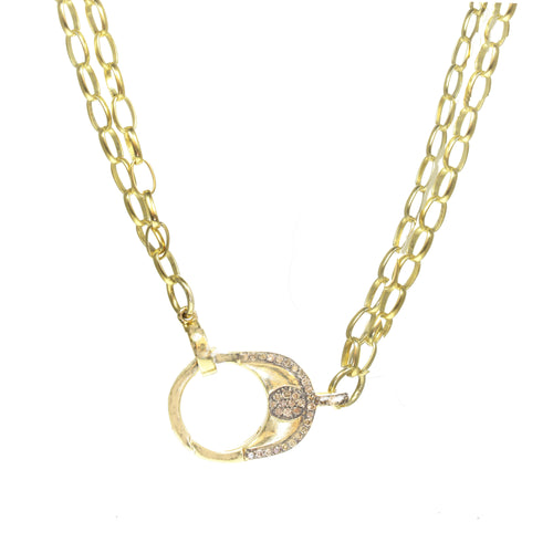 Classic Carabiner Necklace