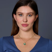 Load image into Gallery viewer, Malachite Compass Necklace