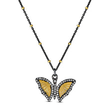 Load image into Gallery viewer, Diamond Butterfly Necklace