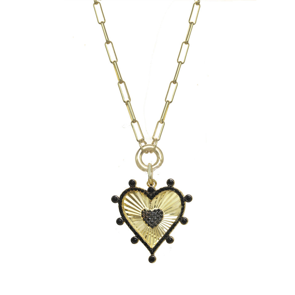 Chic Heart Charm Necklace