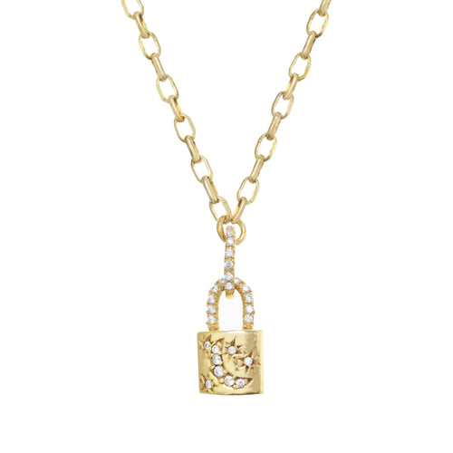 Petite Padlock Necklace