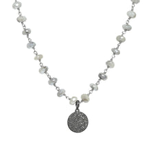 Load image into Gallery viewer, Silverite and Diamond Pendant
