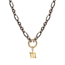 Load image into Gallery viewer, Gothic Initial Statement Necklace