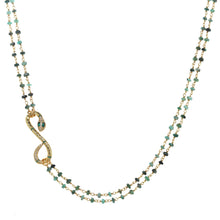 Load image into Gallery viewer, Emerald Snake Necklace