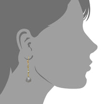 Load image into Gallery viewer, Silverite Linear Earring