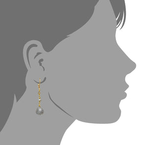 Silverite Linear Earring