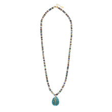Load image into Gallery viewer, Turquoise Medley and Serpent Necklace