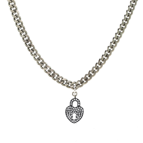 Yours Forever Pave Necklace