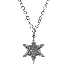 Load image into Gallery viewer, Sparkling Diamond Star Necklace