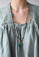 Load image into Gallery viewer, Turquoise Medley and Serpent Necklace