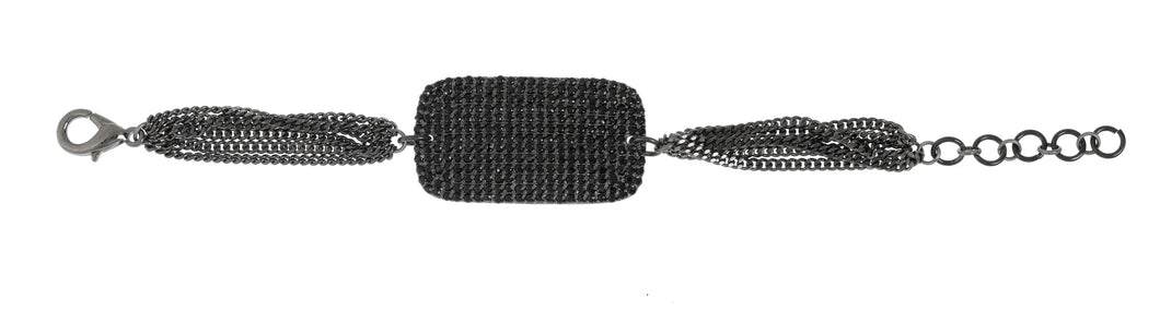 Black Spinel Pave Bracelet