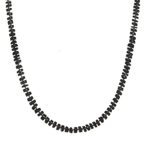 Black Onyx Heishi Necklace