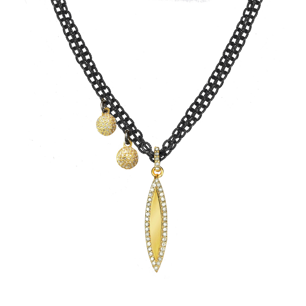 Asymmetrical Dagger Necklace