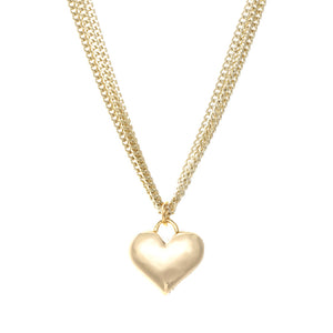 Gold Sweetheart Heart Necklace