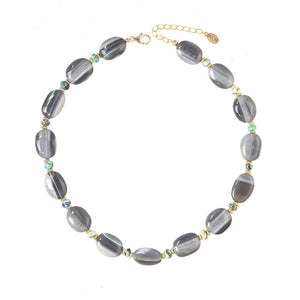 Grey Opal Necklace