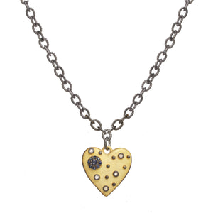 Mixed Metal I Love You Necklace