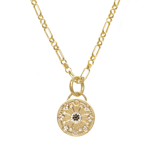 Celestial Mandala Pendant Necklace