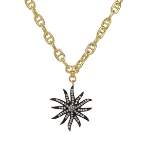 Sparkling Starburst Necklace