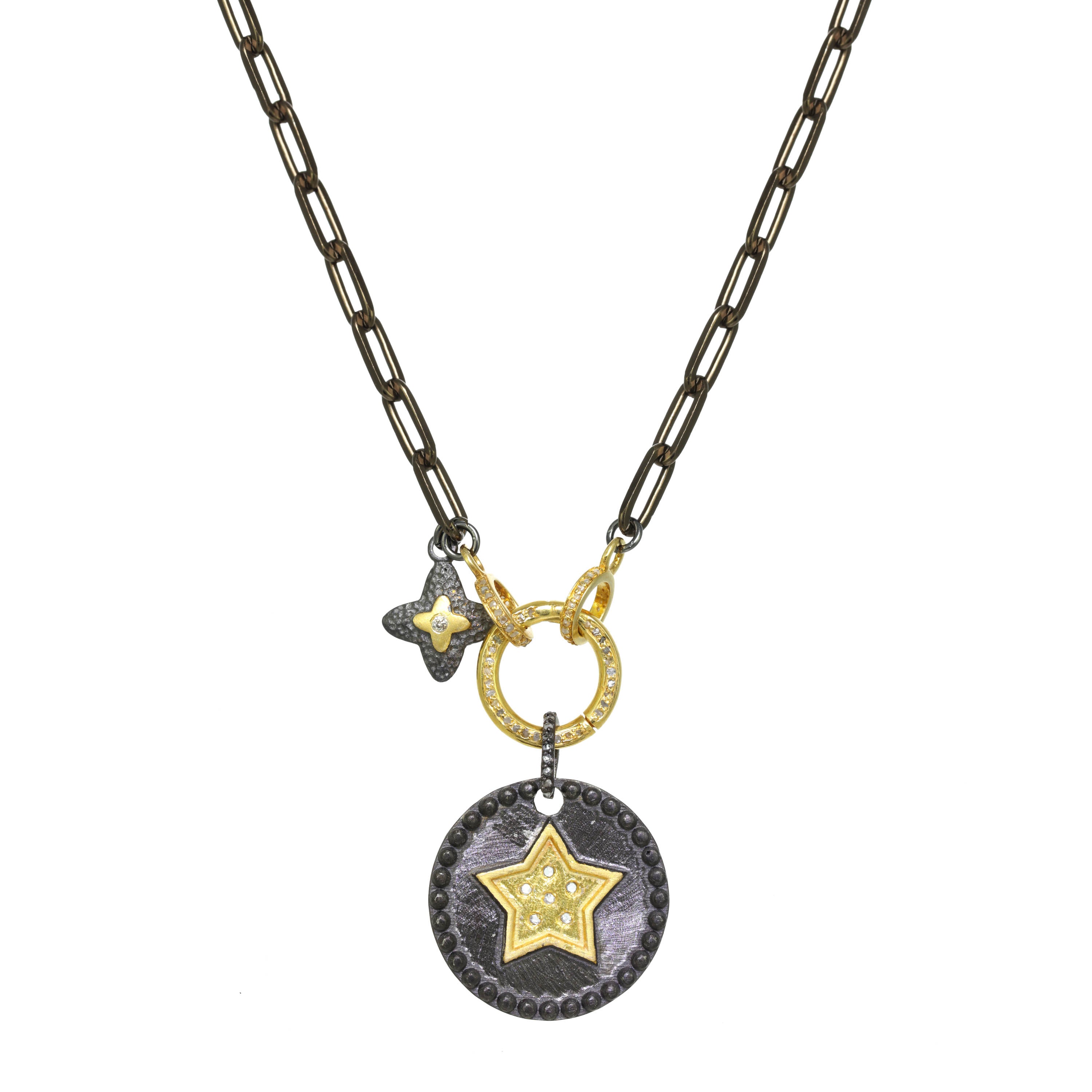 Louis Vuitton, Jewelry, Louis Vuitton Pave Diamond Lock Pendant Necklace