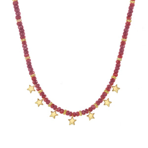 Ruby Celestial Necklace