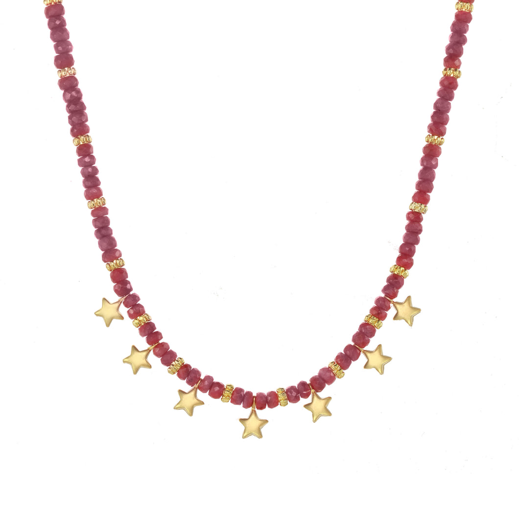Ruby Celestial Necklace