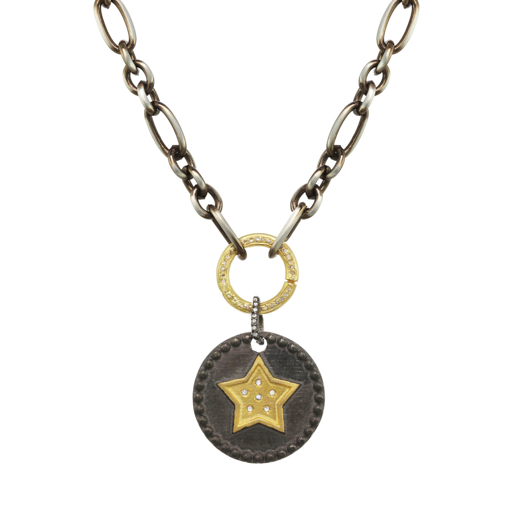 Star Pendant Diamond Necklace